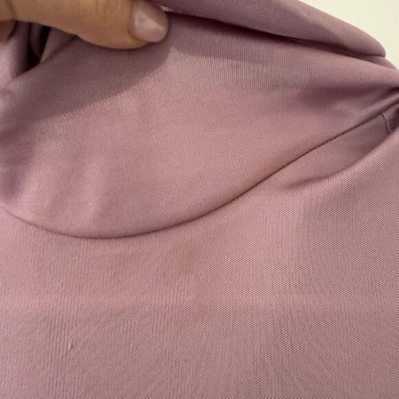 Helsa Slinky Jersey Sarong Maxi Dress In Elderberry - Picture 11 of 15